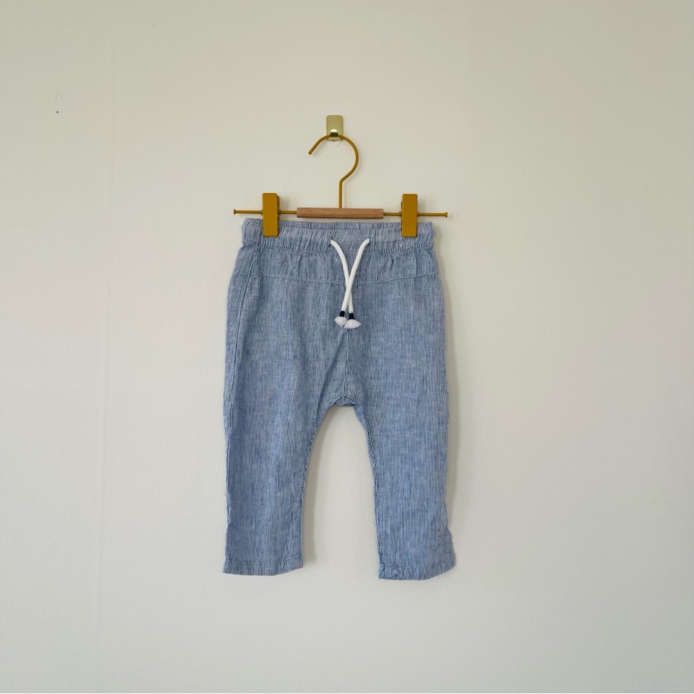 H&M Stripped Cotton Joggers